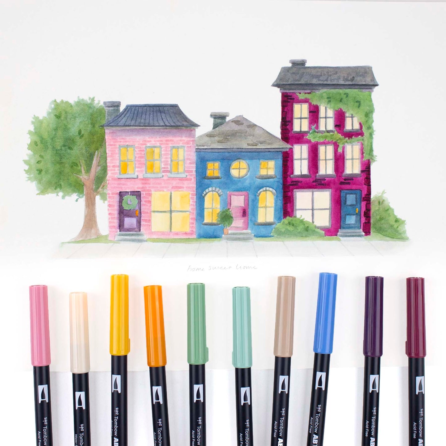 Marcadores Dual Brush Cottage