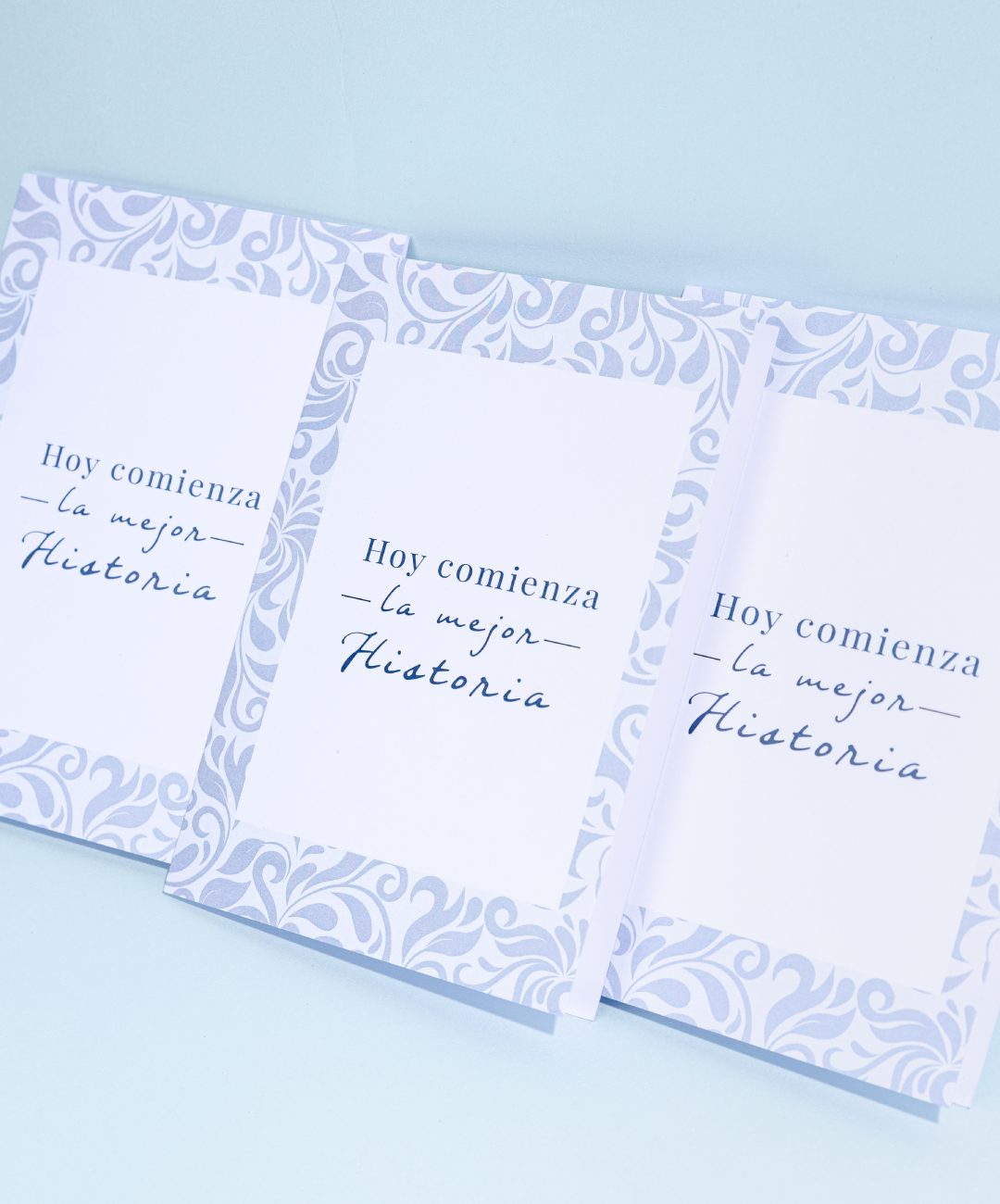 Tarjeta + Sobre Historia Matrimonio Arabesco