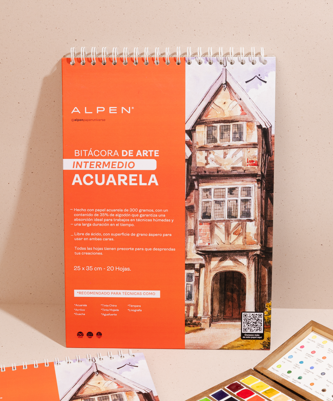 Bitácora de arte Acuarela - Octavo