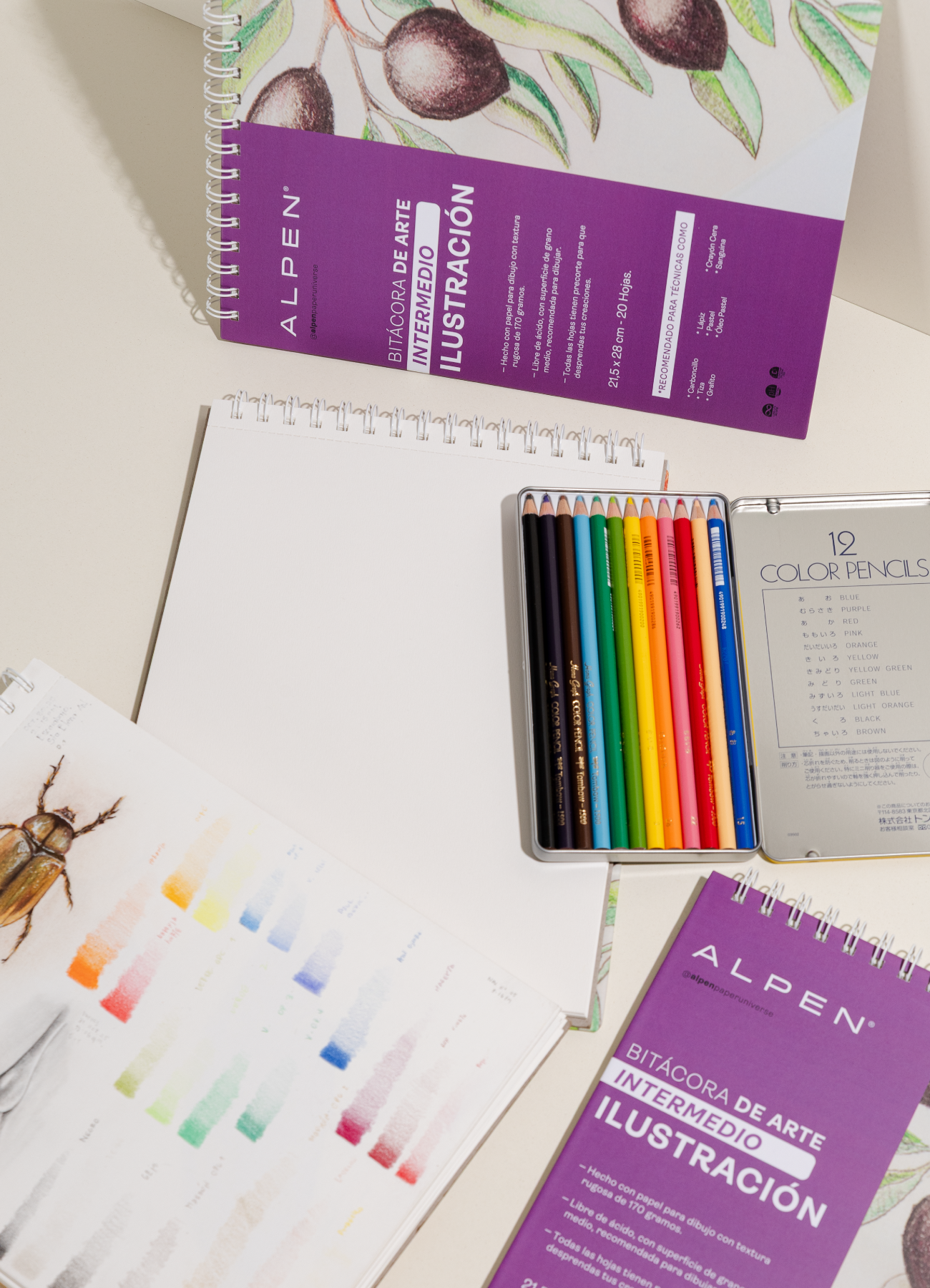 Bitácora de arte Ilustración - Carta