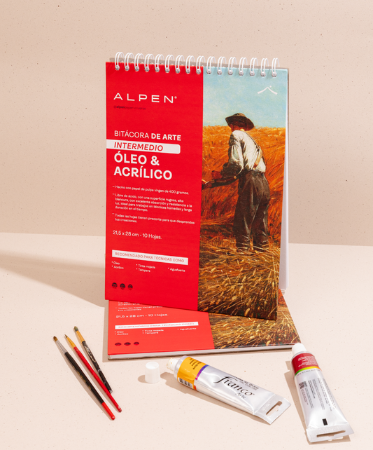 Bitácora de arte Óleo y acrílico