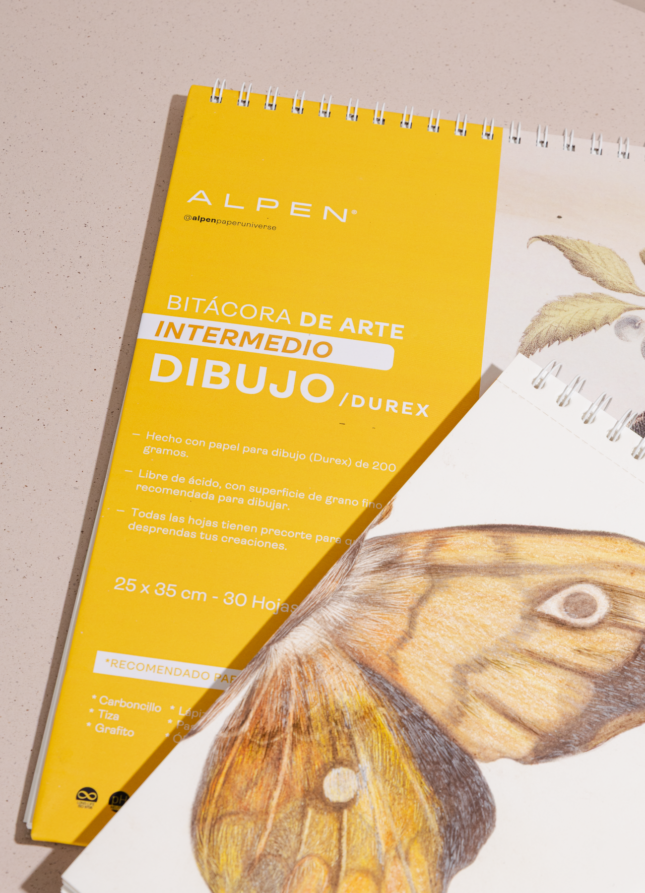 Bitácora de arte tamaño octavo para Dibujo – Alpen Paper Universe