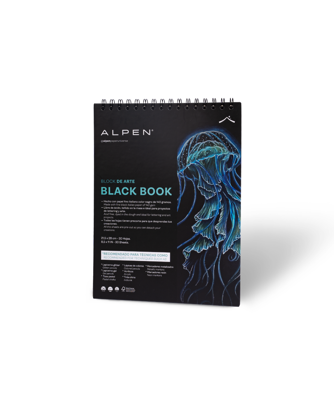 Block de arte Blackbook