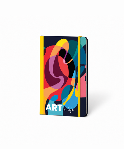 Libreta Rayas Mediana Art Is Life