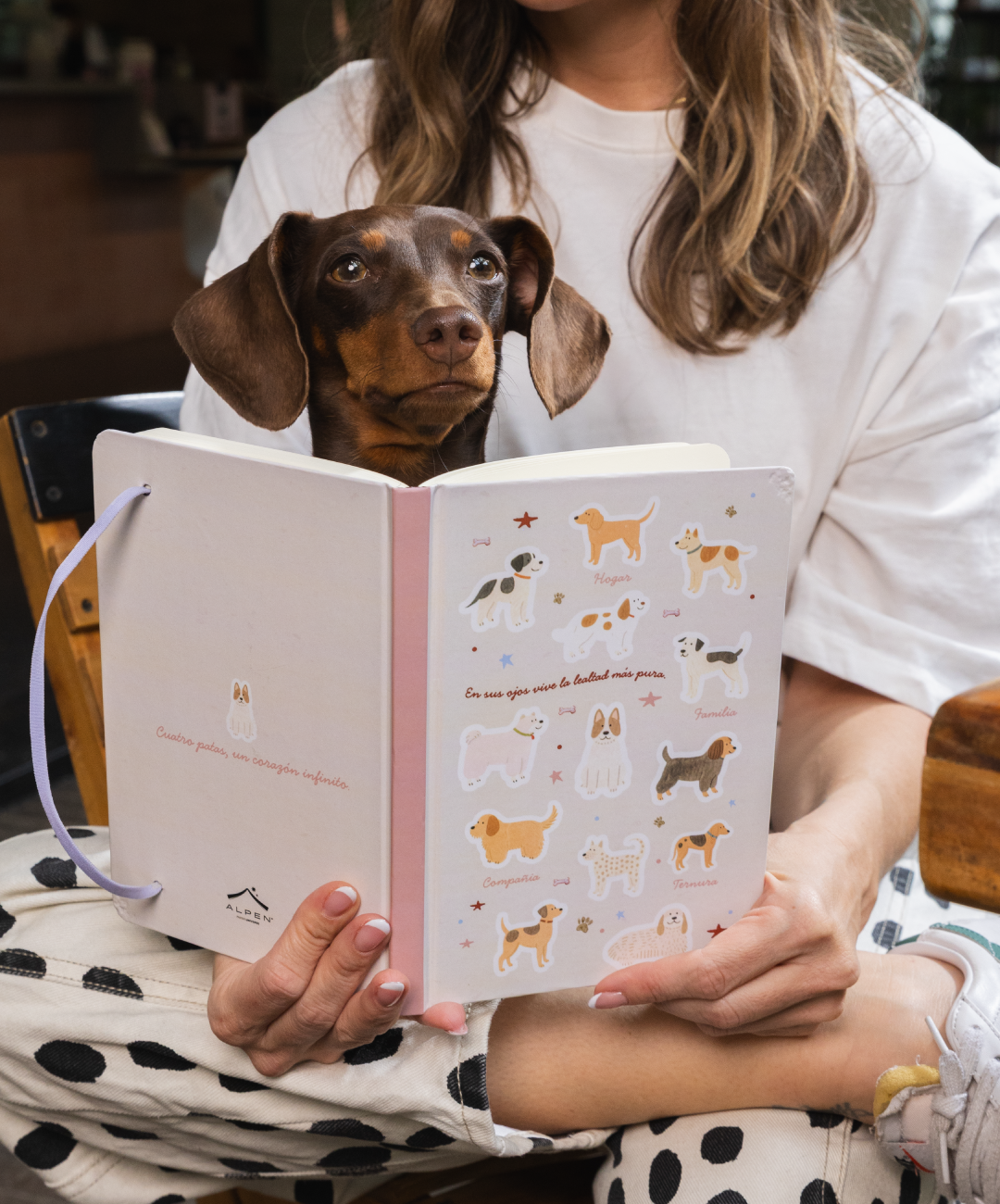 Libreta Rayas Mediana Amigos Peludos