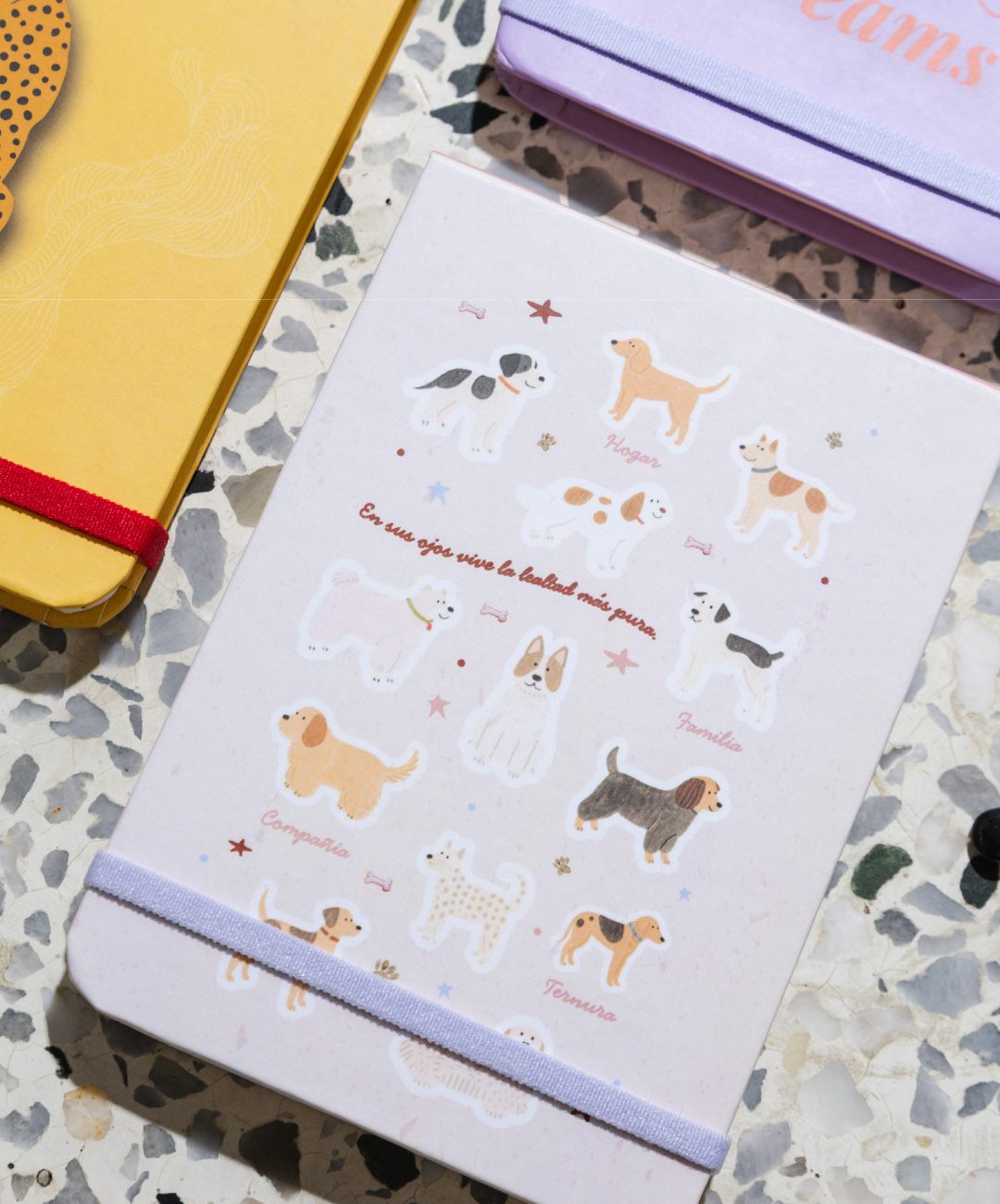 Libreta Rayas de bolsillo Amigos Peludos