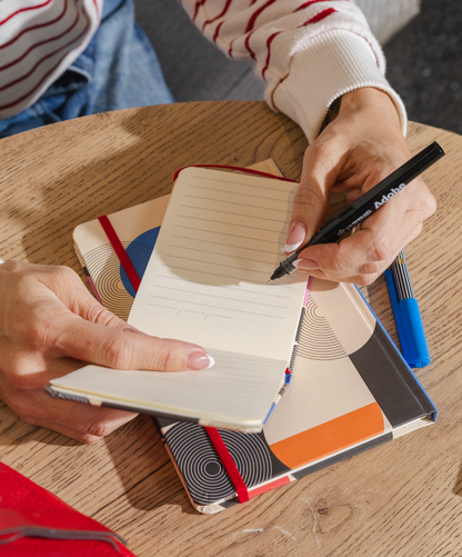 Libreta Rayas de bolsillo Geometría Viva