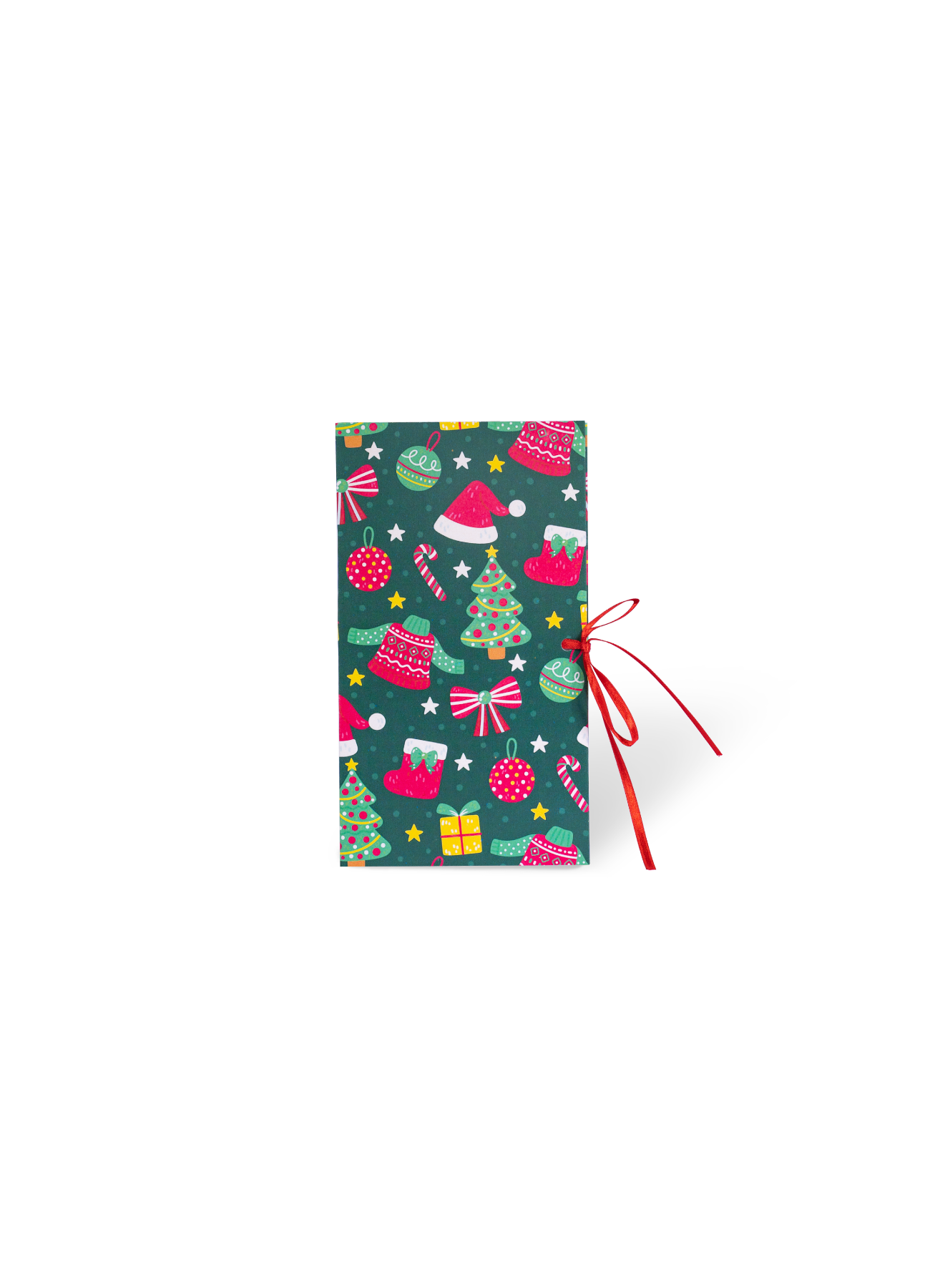 Tarjeta lluvia de sobre Regalos Navidad
