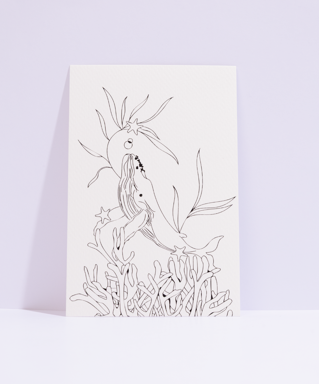 Postales de arte para acuarela con plantillas