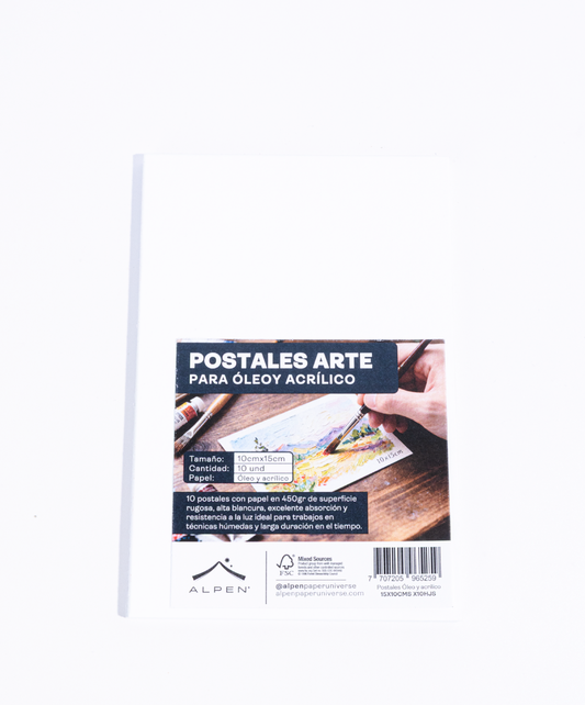 Postales de arte para óleo y acrílico