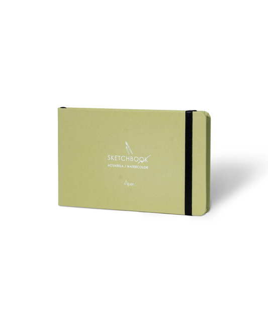 Sketchbook Acuarela Verde