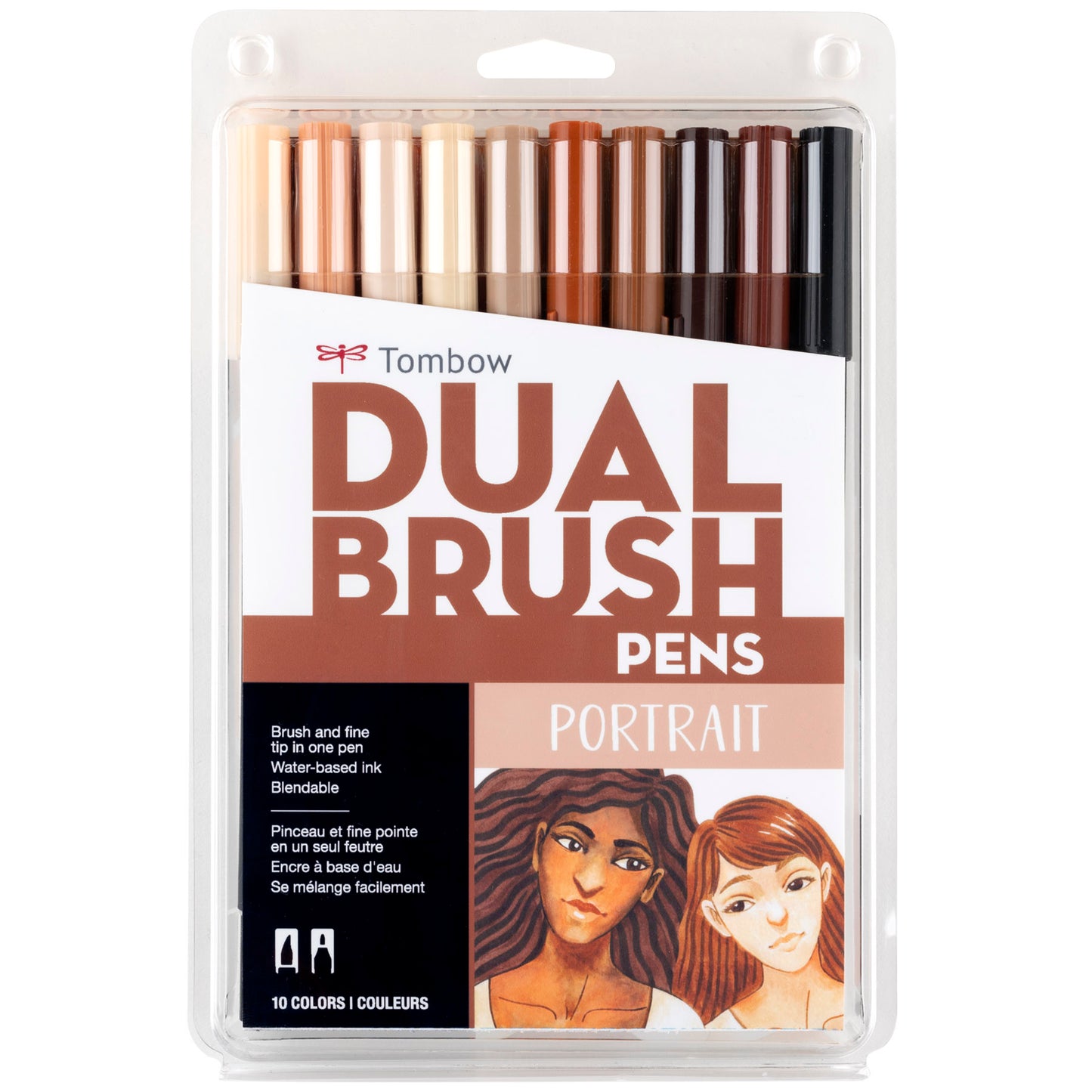 Marcadores Dual Brush Portrait