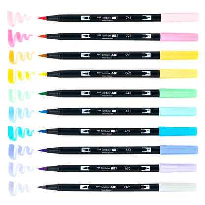 Marcadores Dual Brush Pastel