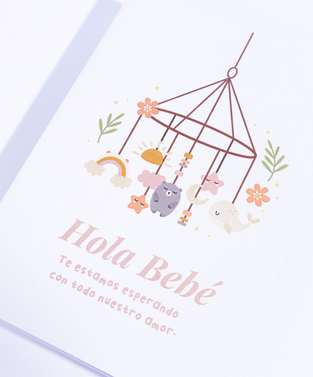 Tarjeta + Sobre Hola Bebé