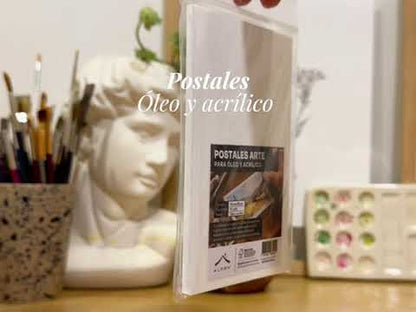 Postales de arte para óleo y acrílico